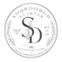 A circular black and white logo for Sourdough Starter, featuring a large stylized 'SD' monogram with leaf details, decorative wreath elements, and text reading 'Sourdough Starter,' 'Organic Pure Alive,' and 'From My Kitchen to Yours' with the website orgsourdoughstarter.com.