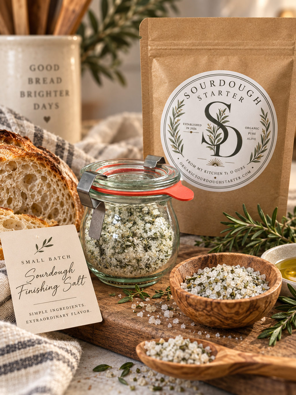 Sourdough Salt Cellar | Batch No. 001