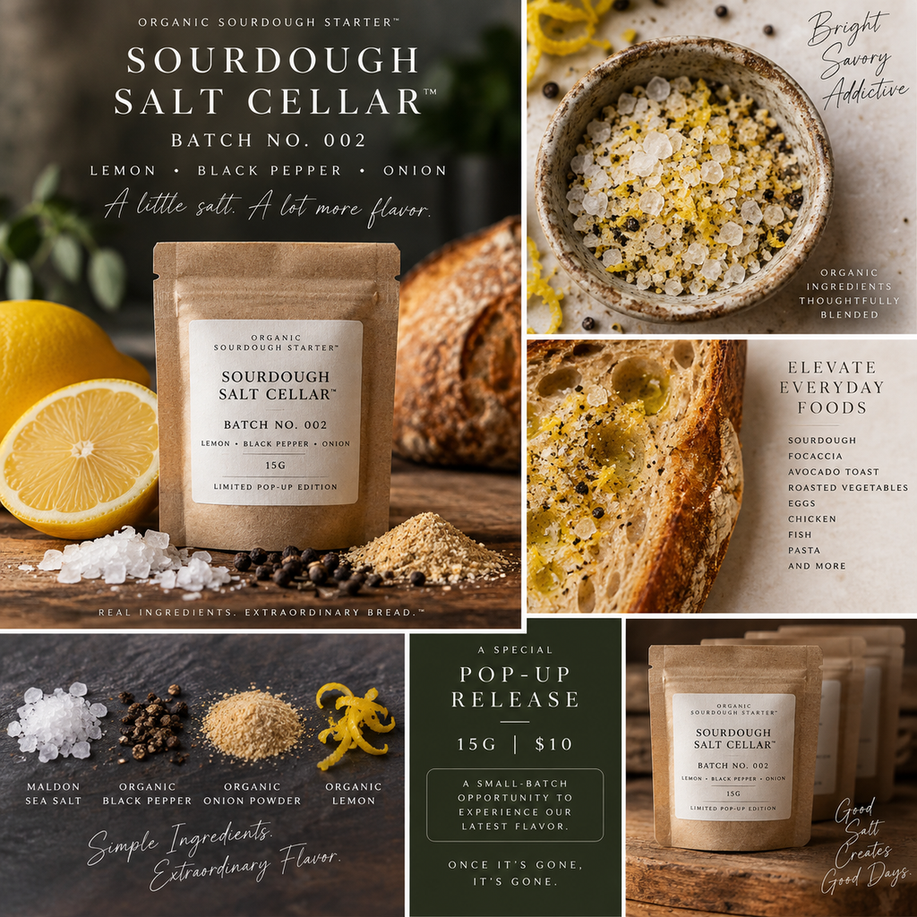 Sourdough Salt Cellar™ — Batch No. 002