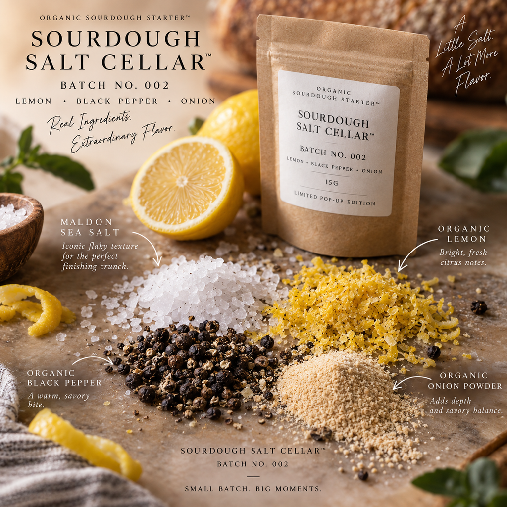 Sourdough Salt Cellar™ — Batch No. 002