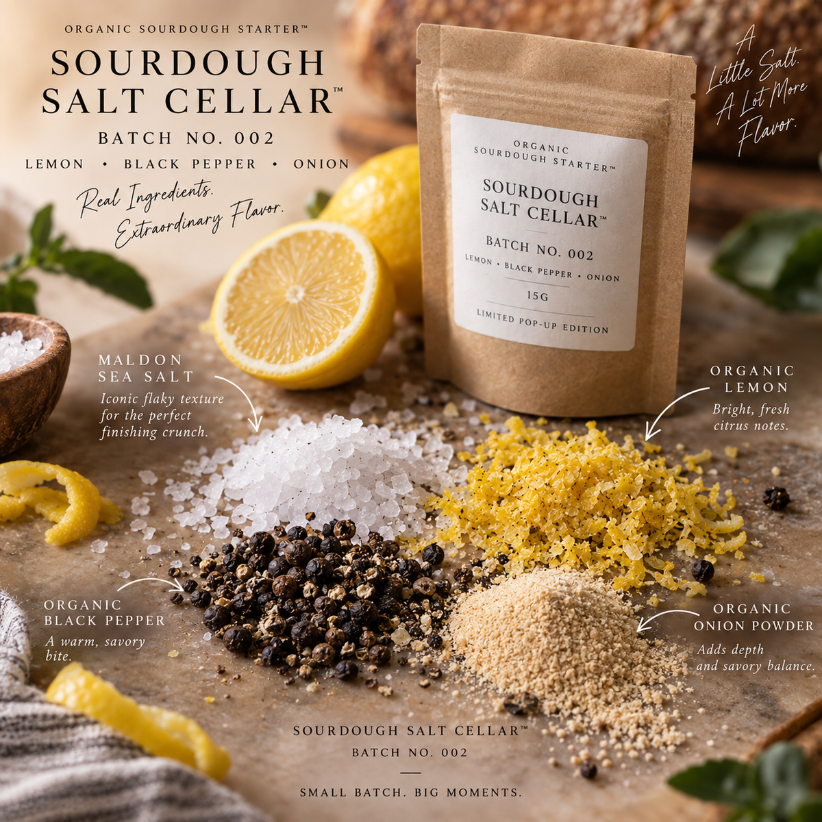 Sourdough Salt Cellar™ — Batch No. 002